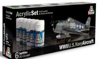 Italeri Set peintures Avions US Navy 2GM